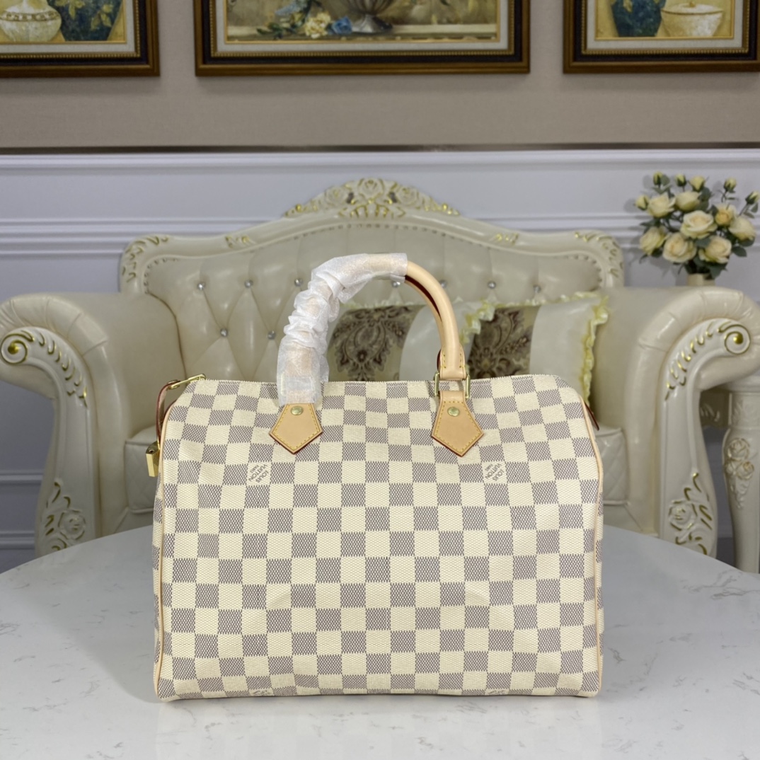 Louis Vuitton SPEEDY BANDOULIERE 30 Damier Ebene Handbag N41370 